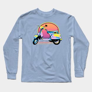 Vespa Sunset Long Sleeve T-Shirt